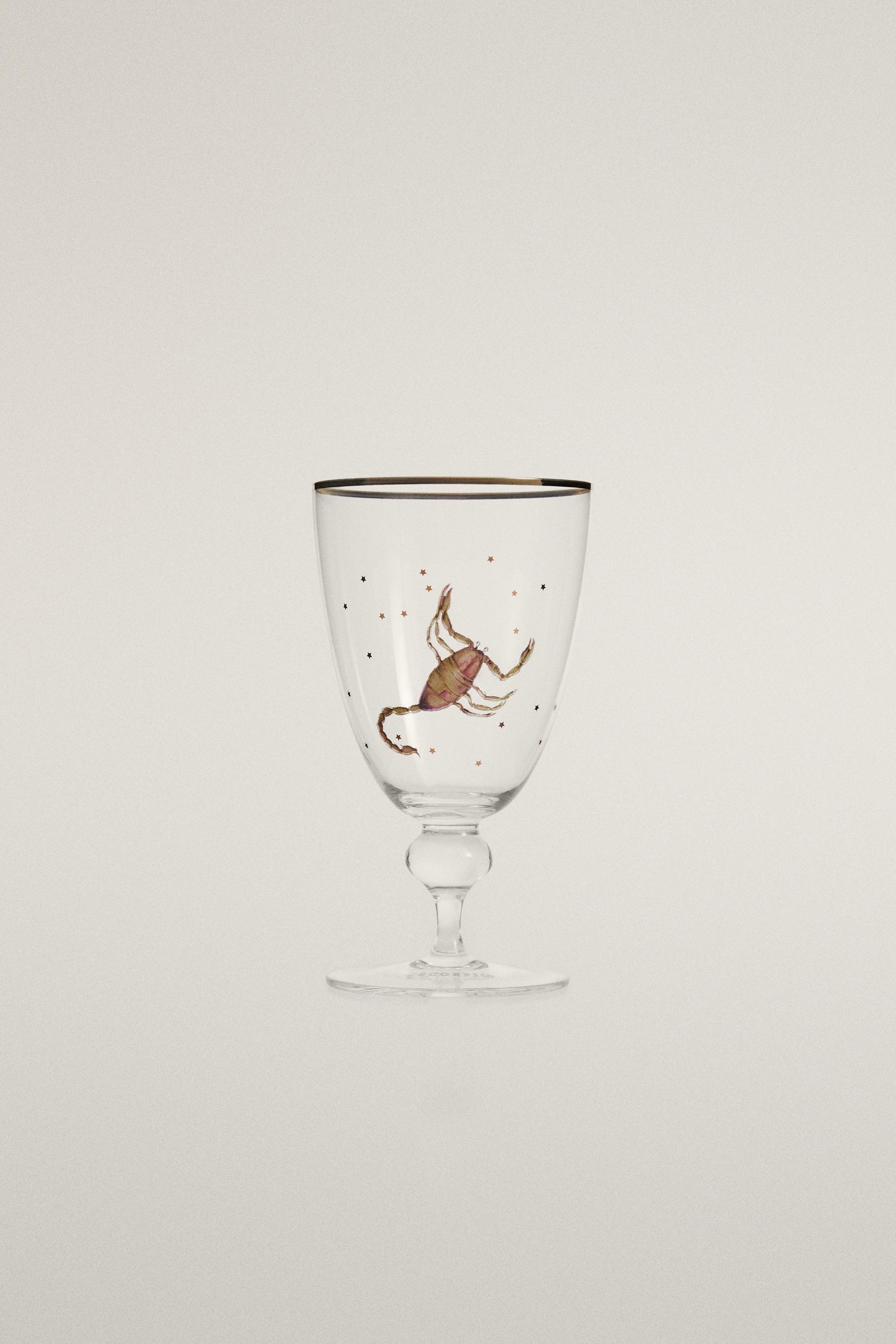 SCORPIO ZODIAC GLASS | MARISA BERENSON